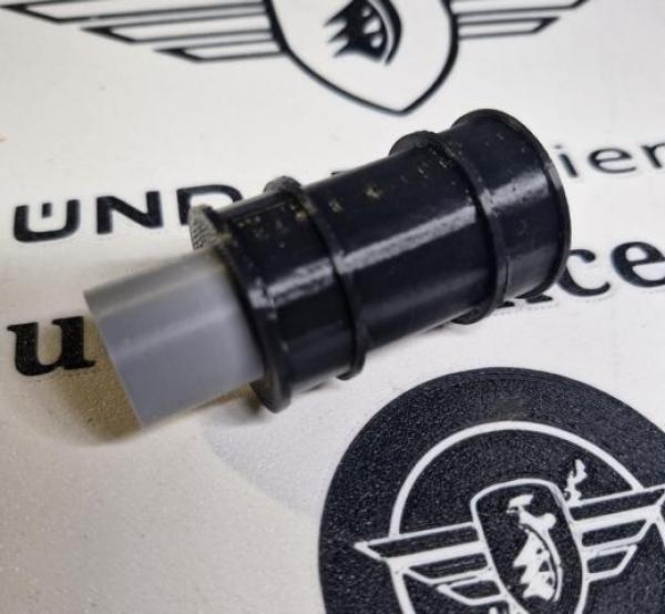 Zündapp Ansaugrohr 278-04.106 für GTS C 50 mit Bing 15 Vergaser Typ 517 + Ansauggummi